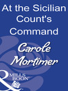At the Sicilian Count's Command (eBook)